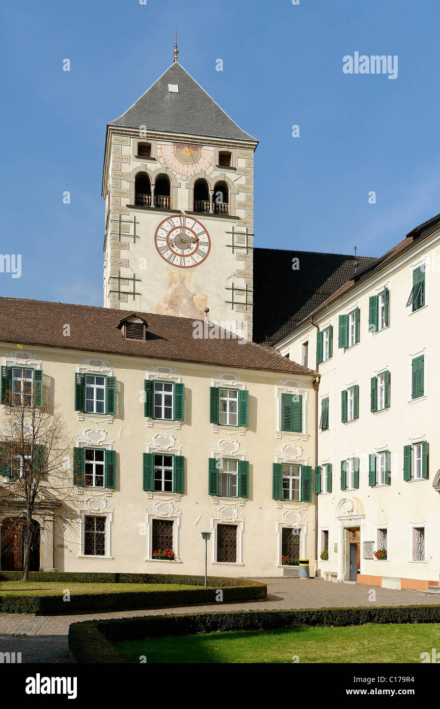 Convento dei Canonici Regolari, Neustift vicino a Bressanone, Bressanone, Alto Adige, Italia, Europa Foto Stock