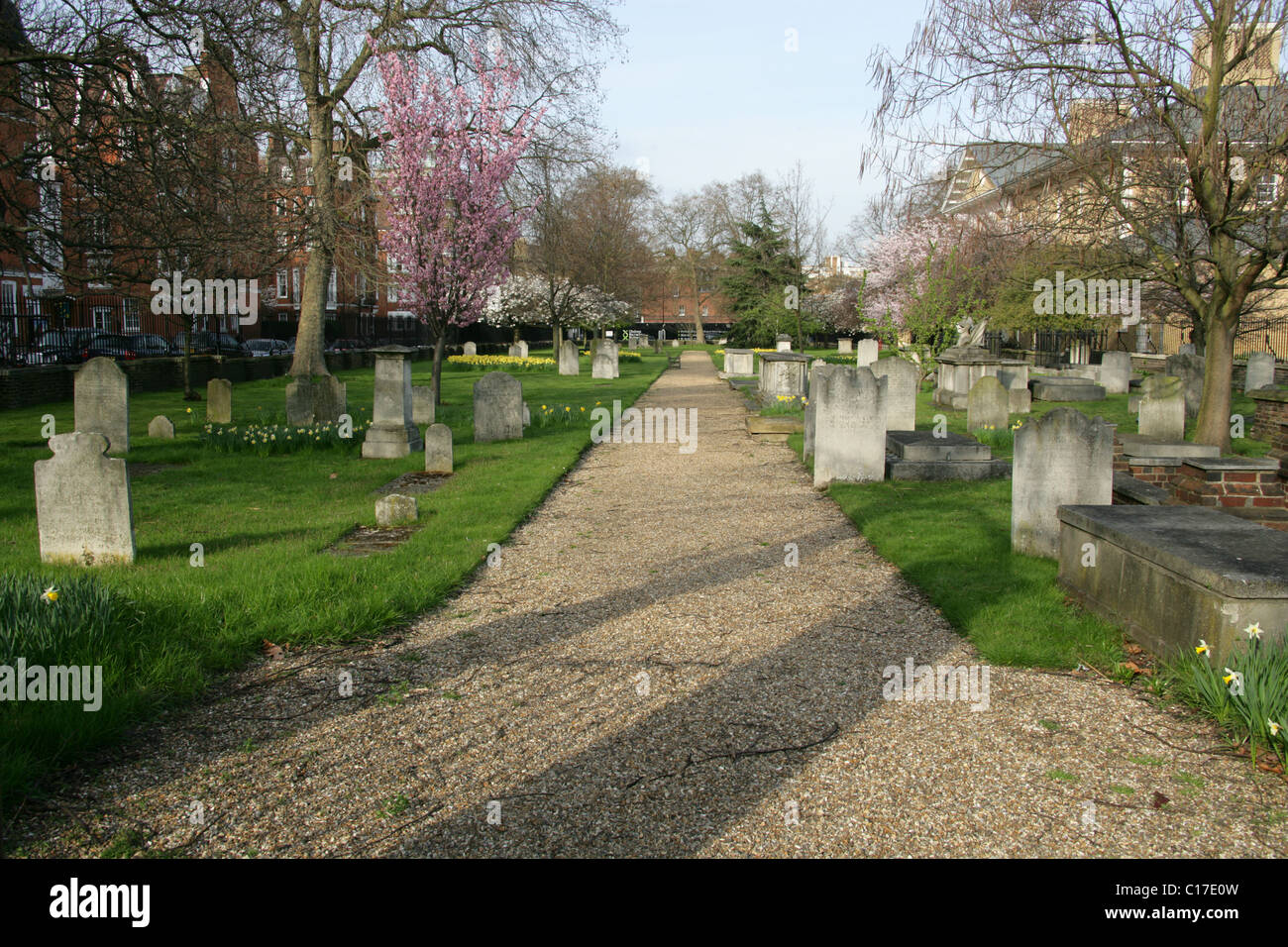 Il Vecchio terreno di sepoltura, il Royal Hospital Chelsea, Londra, Regno Unito. Foto Stock