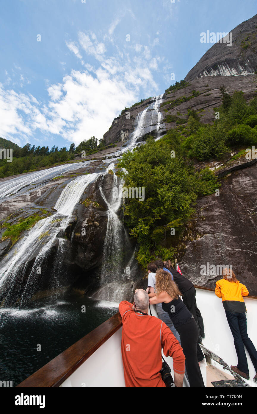 L'Alaska. Walker Cove area di Misty Fjords National Monument Wilderness Area, a sud-est di Alaska. (MRs) Foto Stock