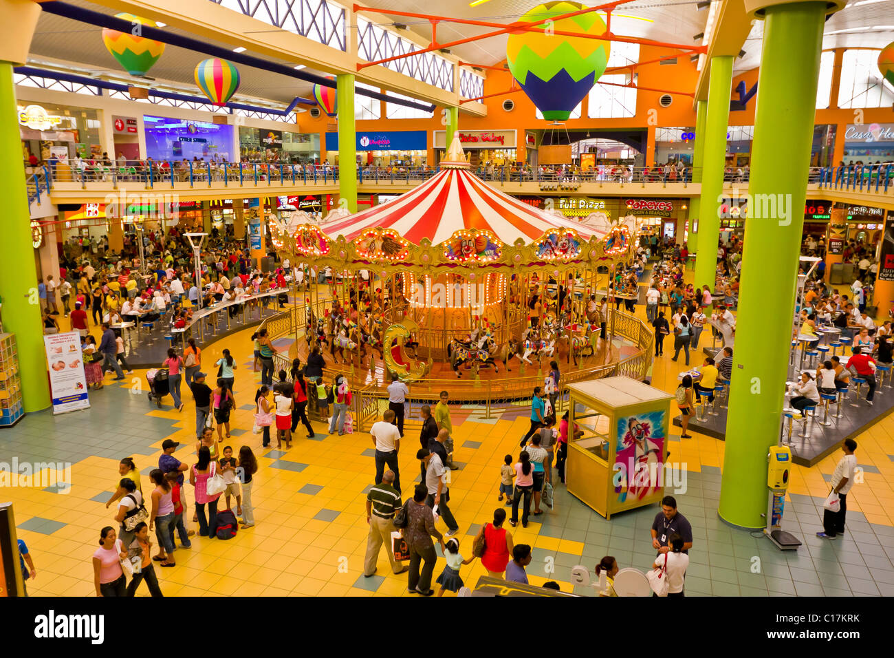 PANAMA CITY, PANAMA - Albrook shopping mall Foto Stock