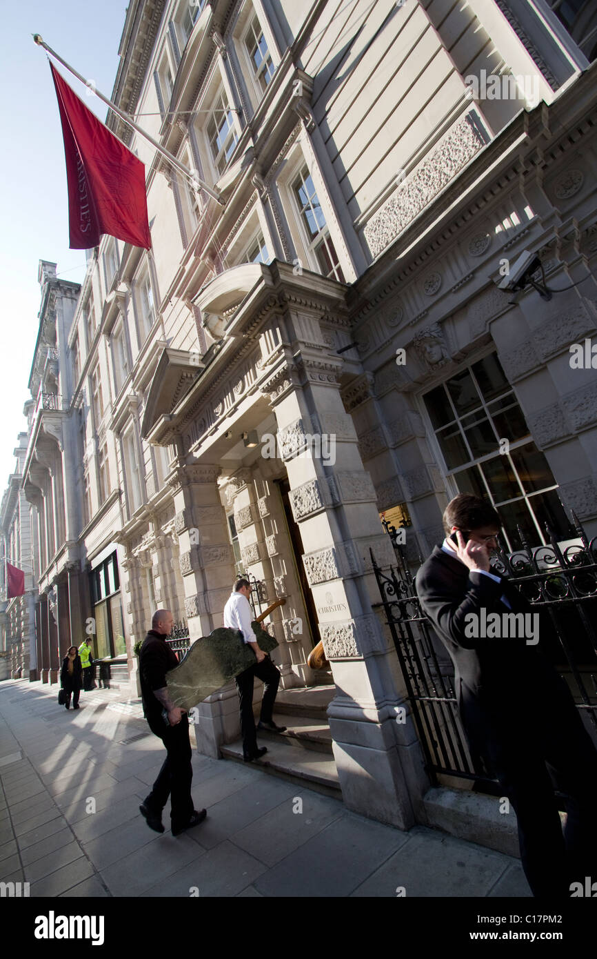 Christies auction house di Londra Foto Stock