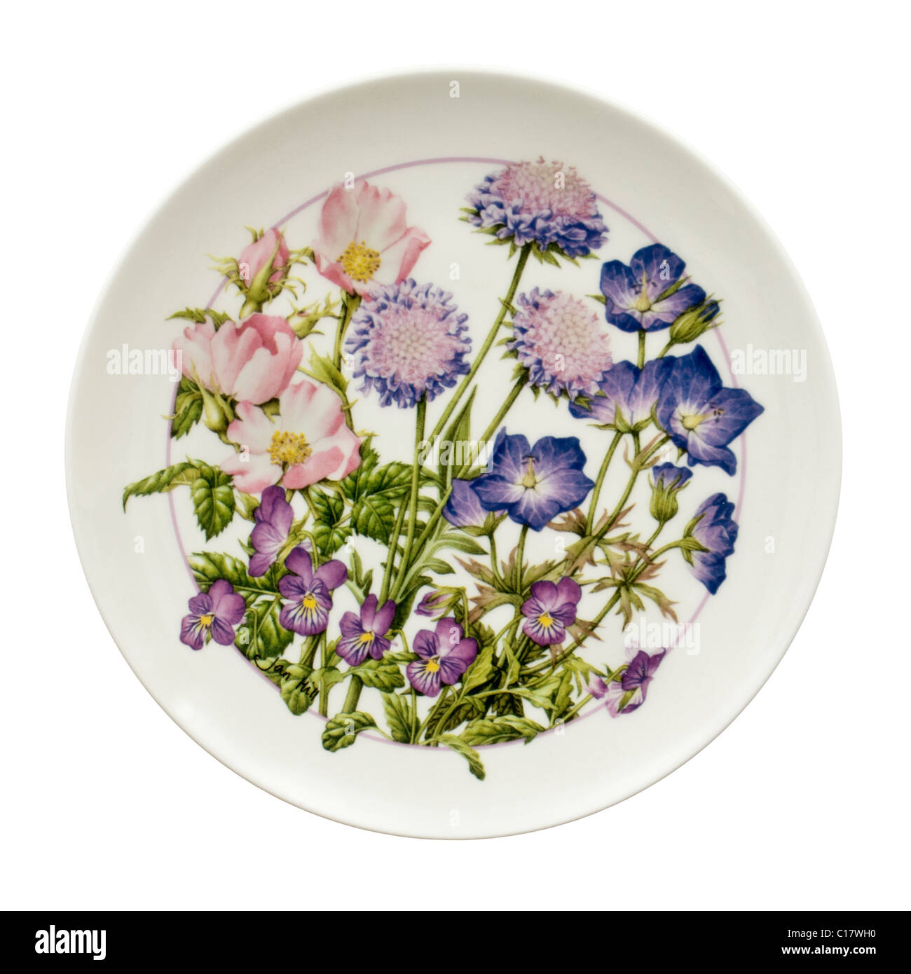 Royal Doulton piastra di porcellana Foto Stock