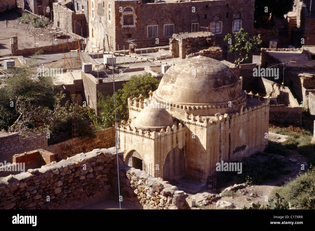 Taiz Yemen Mausoleo Turco (Impero ottomano) Foto Stock