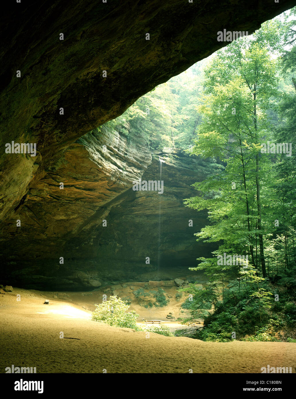 Grotta di cenere, Ohio Foto Stock