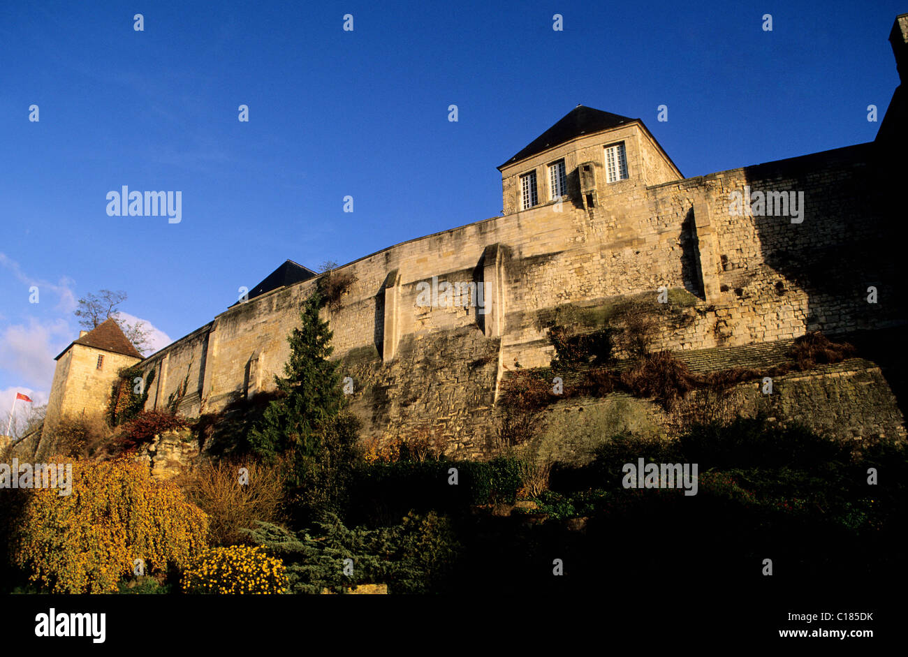 Francia, Calvados, Caen, castello Foto Stock