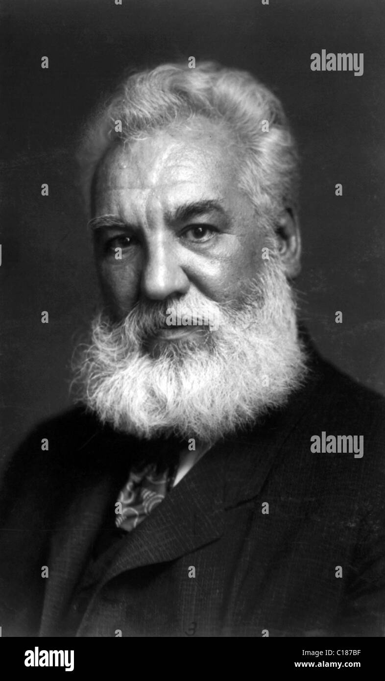 Alexander Graham Bell Foto Stock