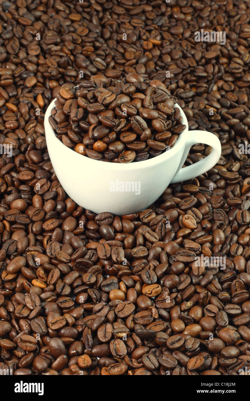 una tazza di caffè Foto Stock una tazza di caffè Foto Stock