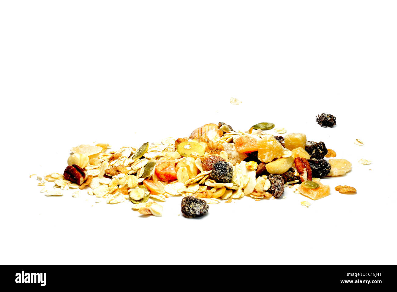 A pochi cereali sono isolate Foto Stock A pochi cereali sono isolate Foto Stock