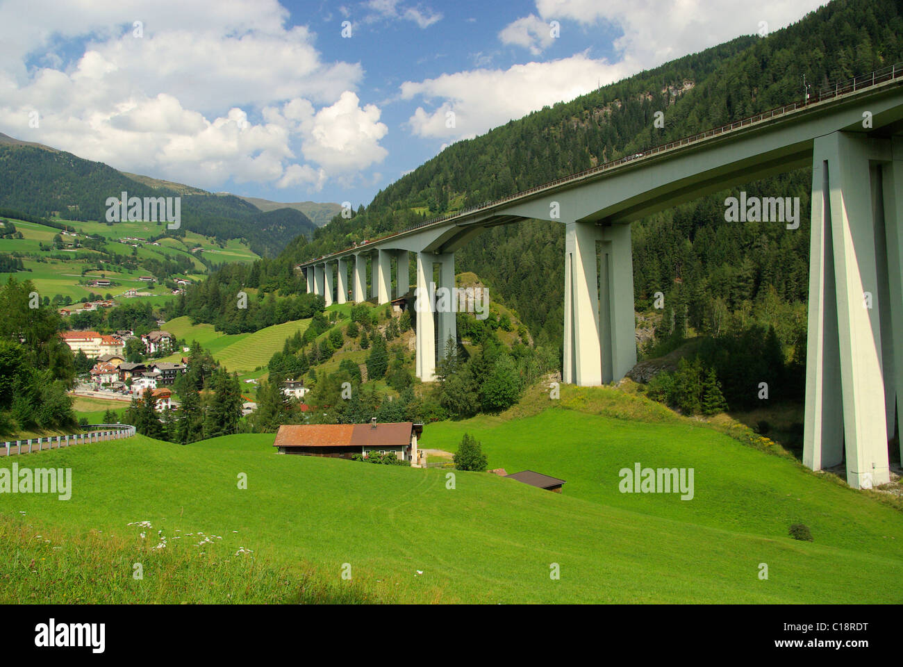 Autostrada del Brennero 02 Foto Stock