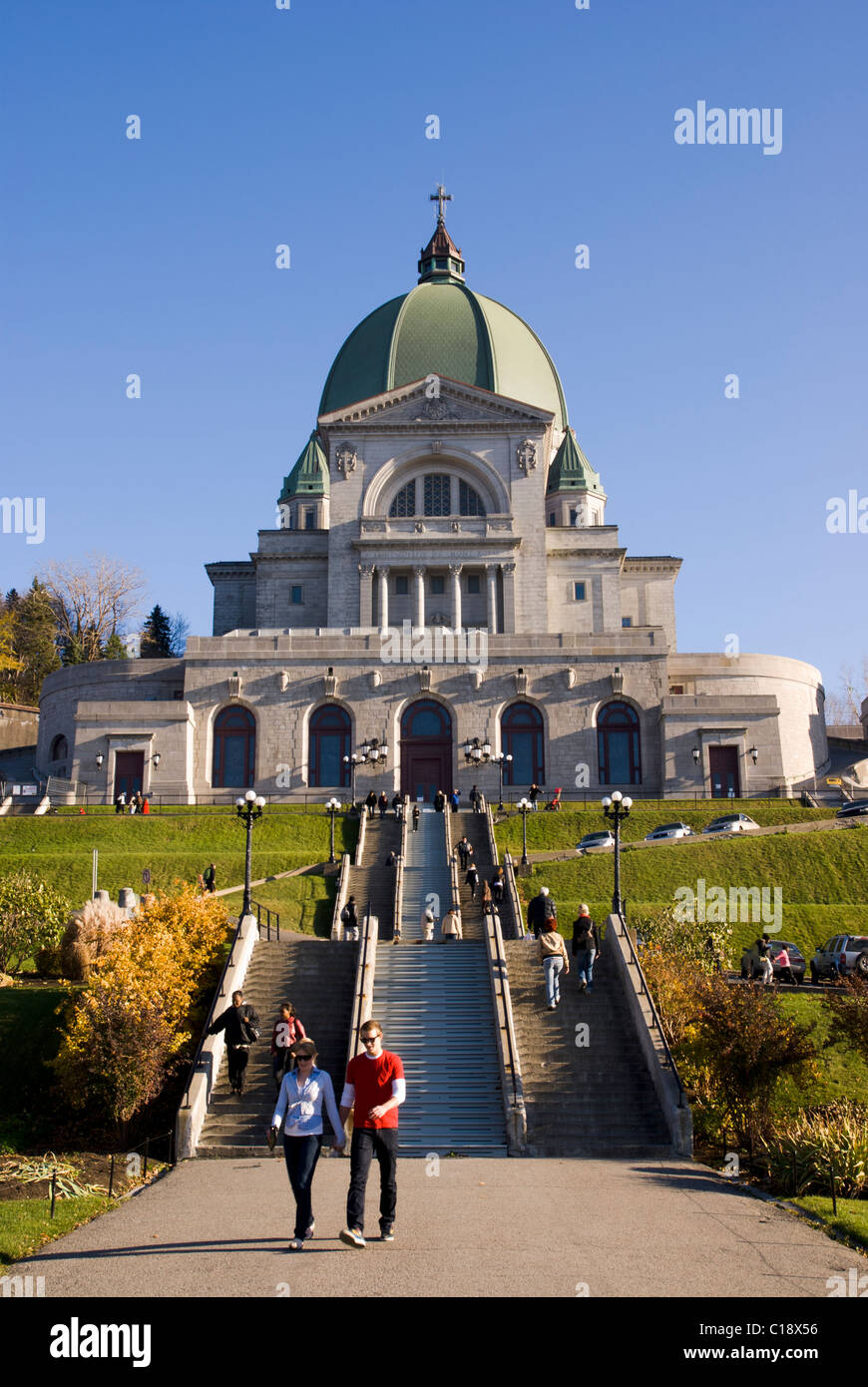 San Giuseppe Oratorio di Mount Royal, Montreal, QC, Canada Foto Stock