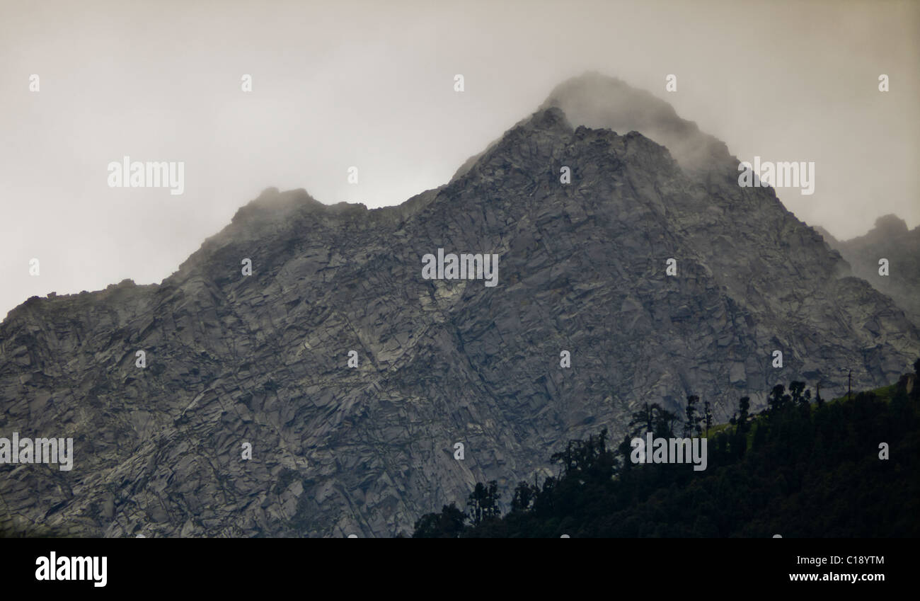 Una vista dell'Himalaya Foto Stock