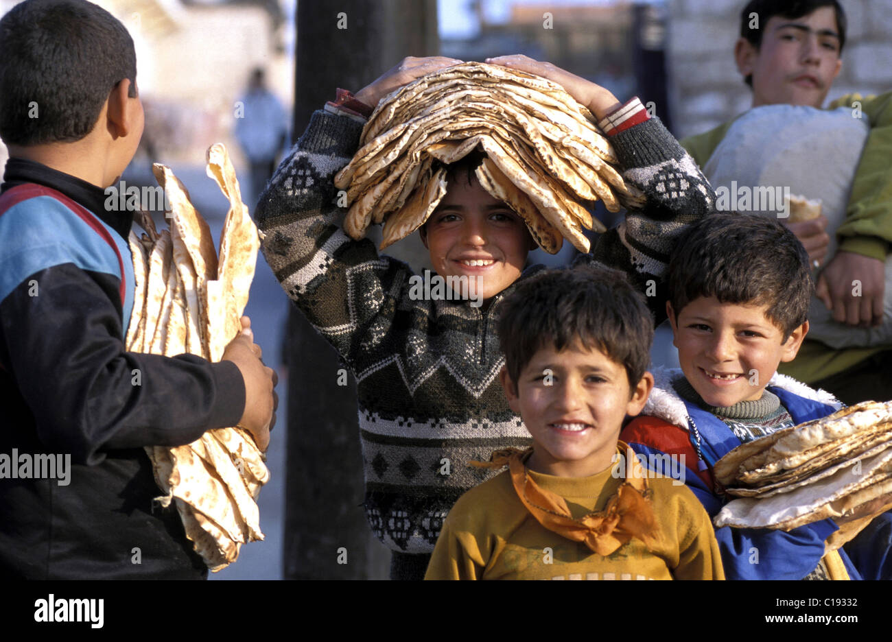 Siria, regione di Alep, Alep, souks Foto Stock