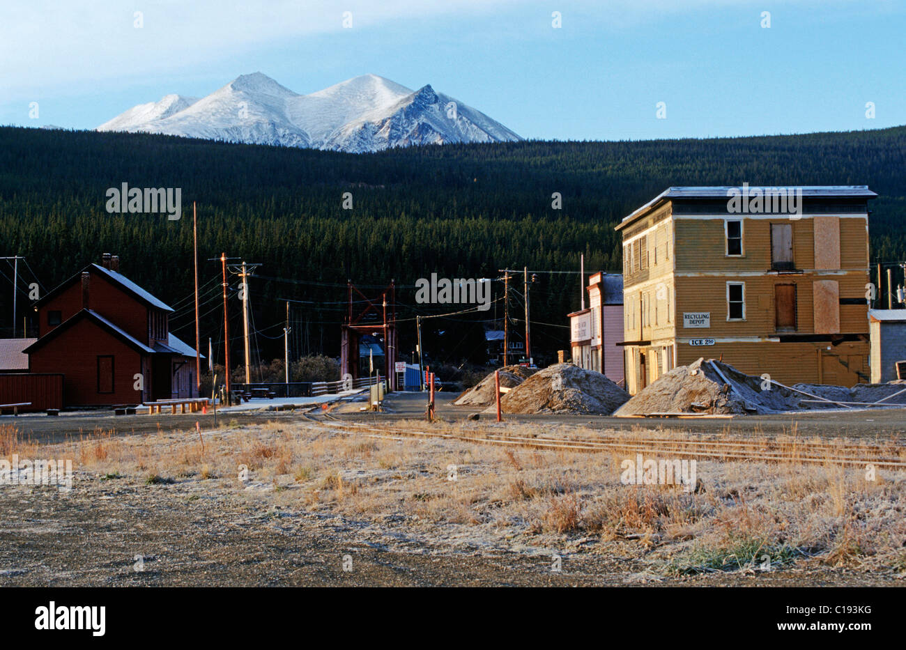 Carmacks, Yukon Territory, Canada, America del Nord Foto Stock