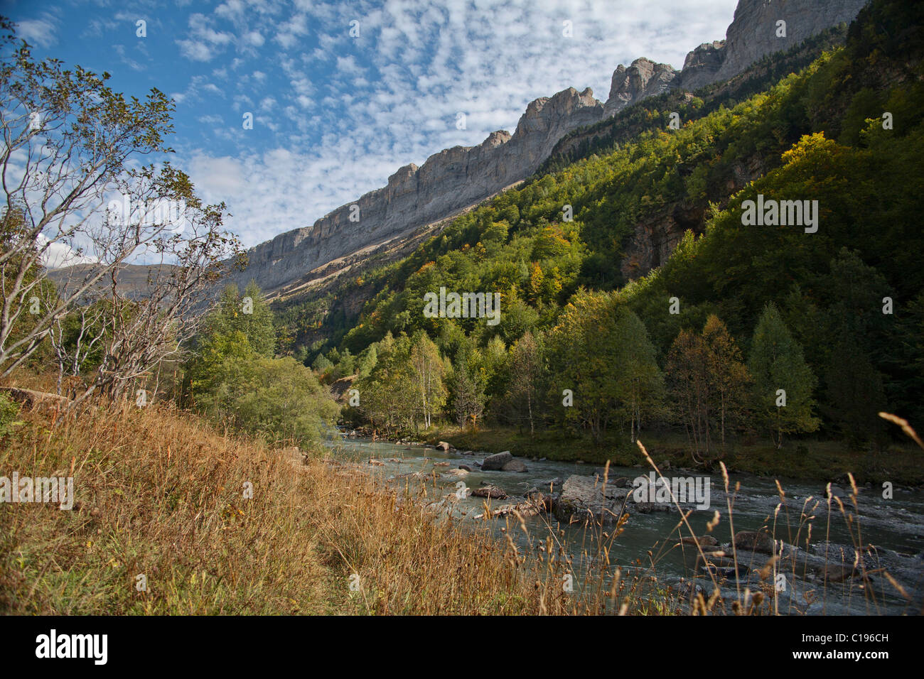 Parco Nazionale di Ordesa y Monte Perdido, Pirenei spagnoli, Huesca, Aragona, Spagna Foto Stock