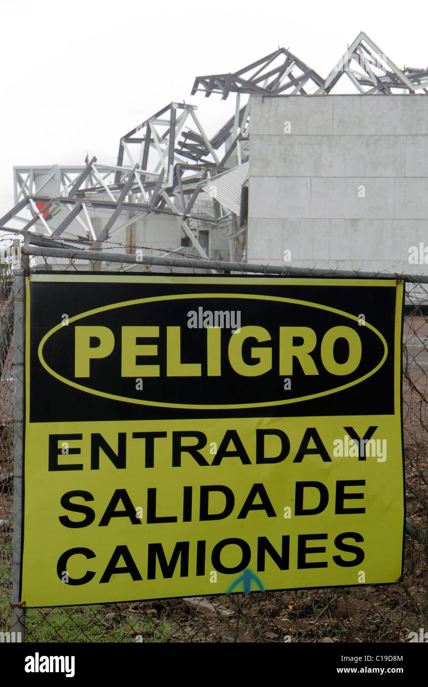 Panama,America Latina,America Centrale,Città di Panama,Amador,in costruzione di nuovi cantieri, Museo de la Biodiversidad,Frank Gehry,design,sotto nuovo co Foto Stock