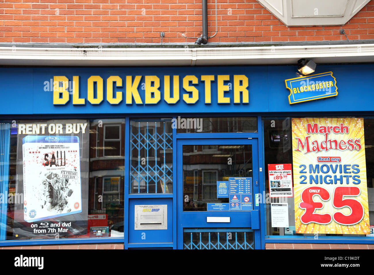 Blockbuster video dvd shop in immagini e fotografie stock ad alta  risoluzione - Alamy