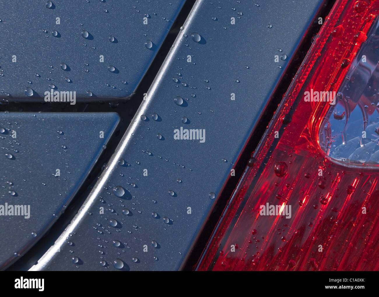 Porsche Boxster estremità posteriore dettaglio Foto Stock