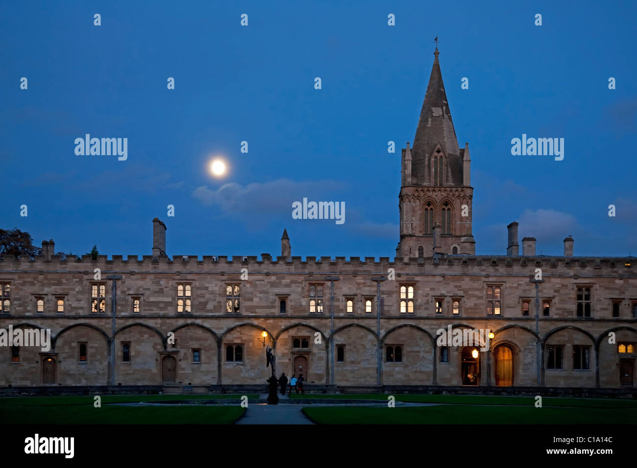 Christ Church College di Oxford University, Oxfordshire, England, Regno Unito Foto Stock