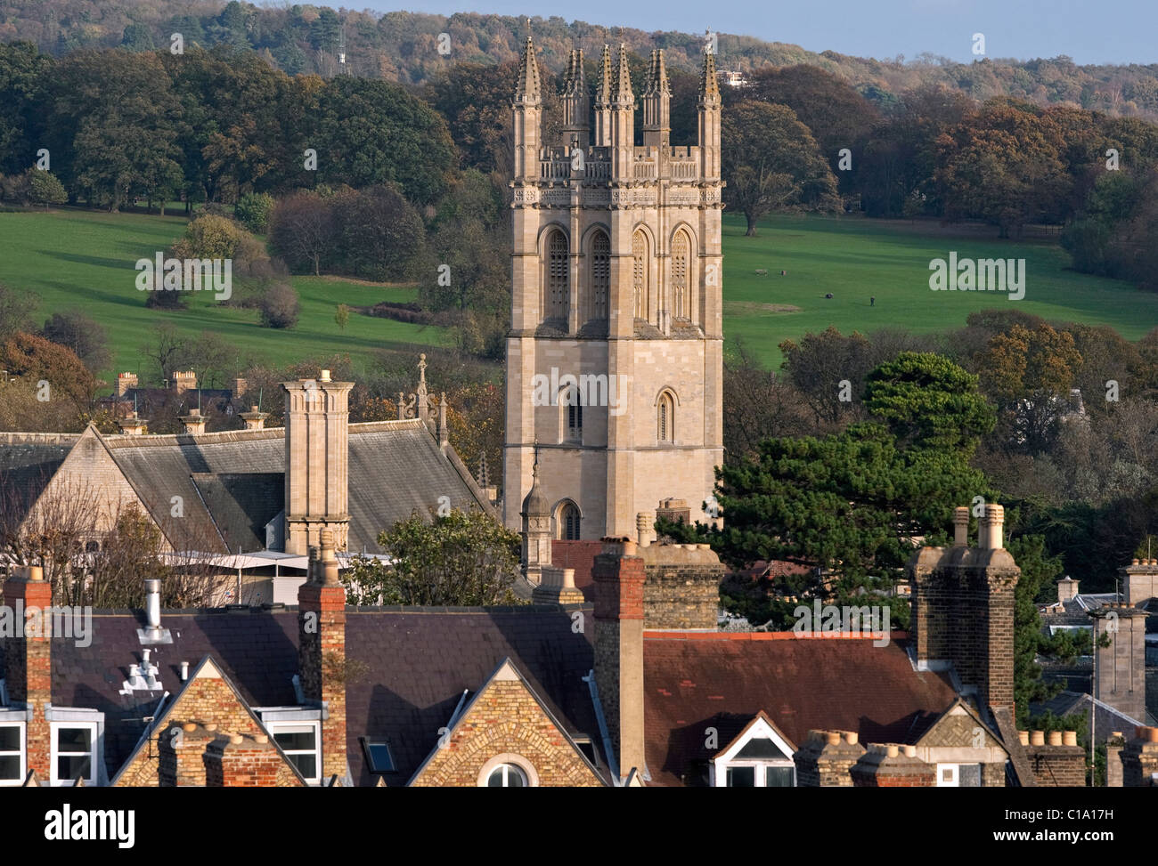 Il Magdalen College di Oxford University, Oxfordshire, England, Regno Unito Foto Stock