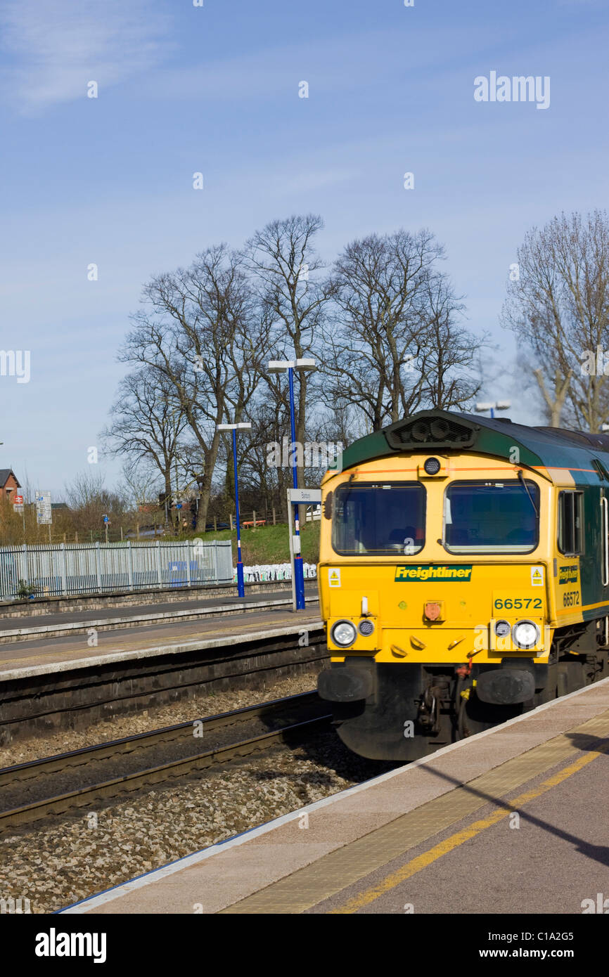Banbury Stazione ferroviaria Oxfordshire Foto Stock
