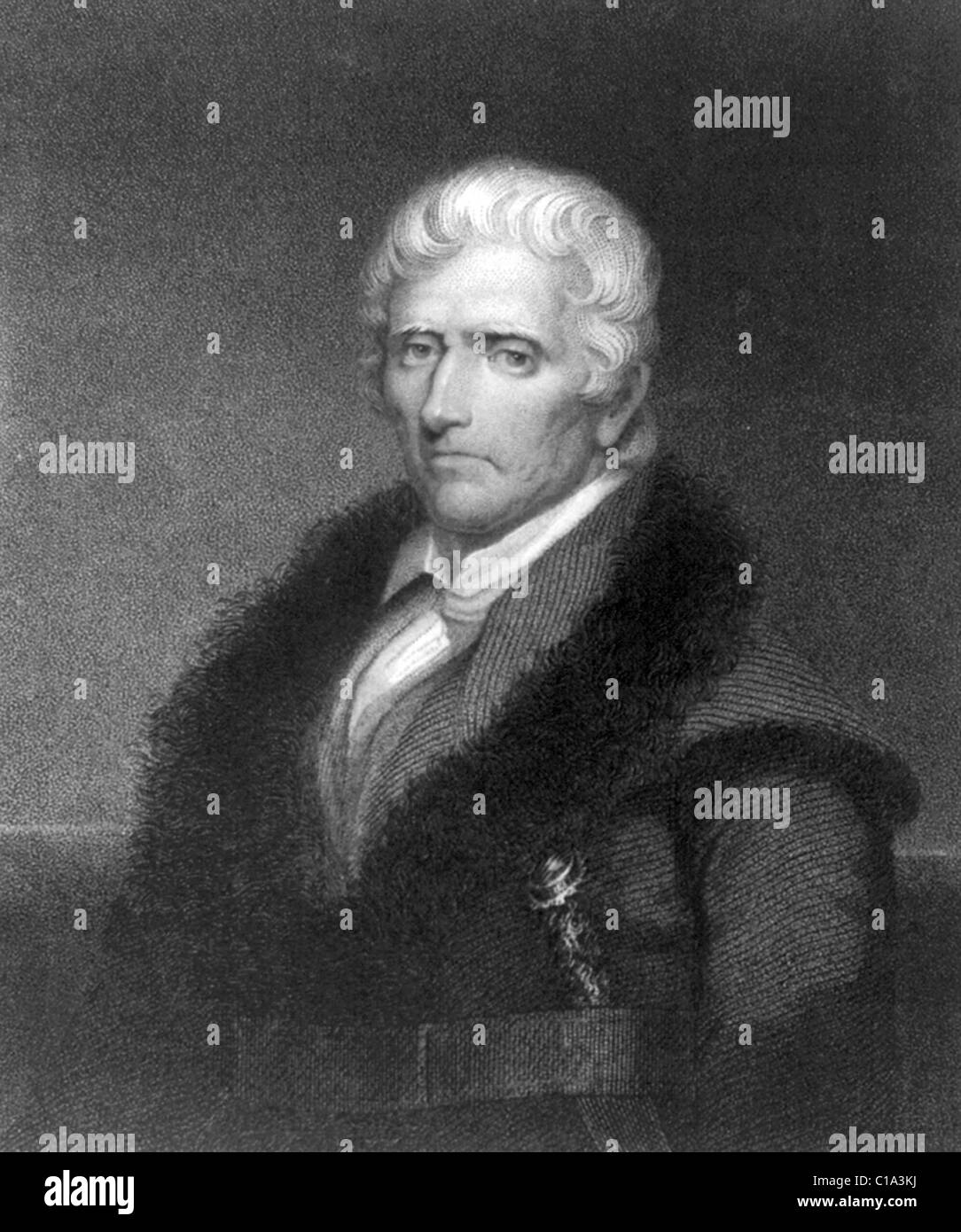 Daniel Boone americana Pioneer explorer hero Foto Stock