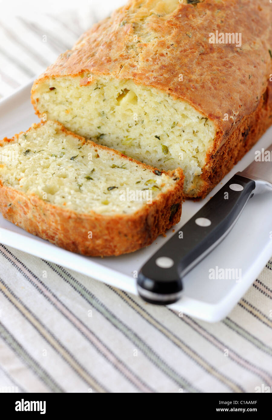 Pane al formaggio Foto Stock