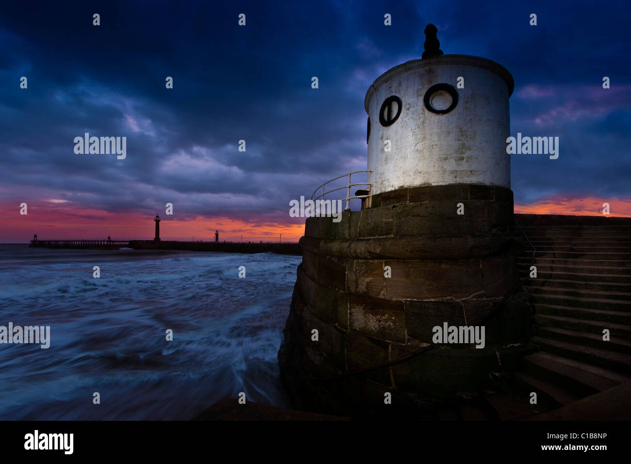 Eventi di culto a Whitby, nel North Yorkshire Foto Stock