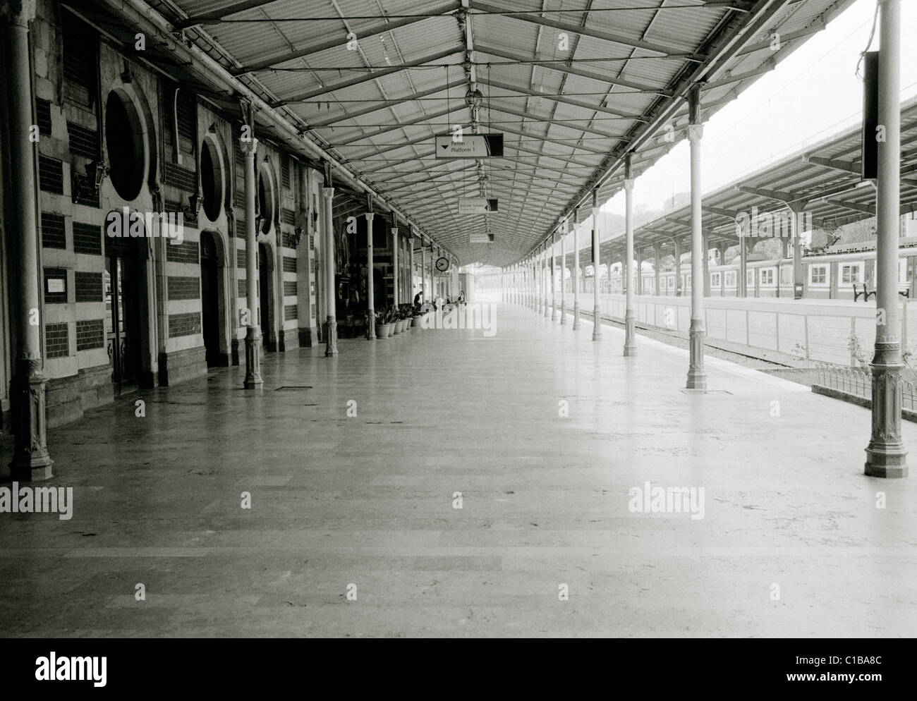 Stazione ferroviaria Sirkeci - capolinea della Orient Express in Sirkeci di Istanbul in Turchia. Foto Stock