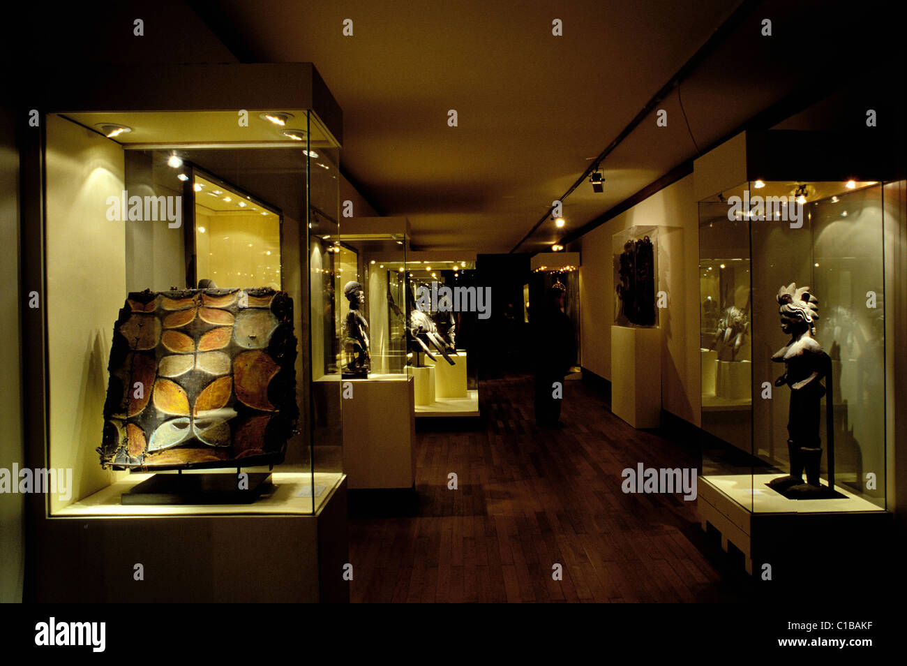 Francia, Parigi, arti africane e Museo oceanico, camere africana Foto Stock