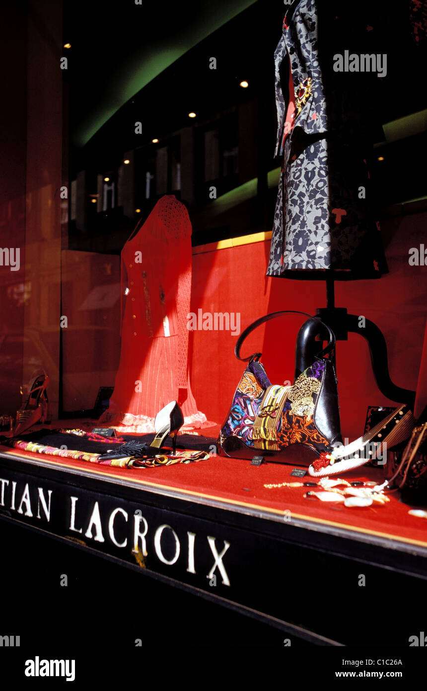 Francia, Haute Garonne, Toulouse, Christian Lacroix store (Croix Baragnon street) Foto Stock