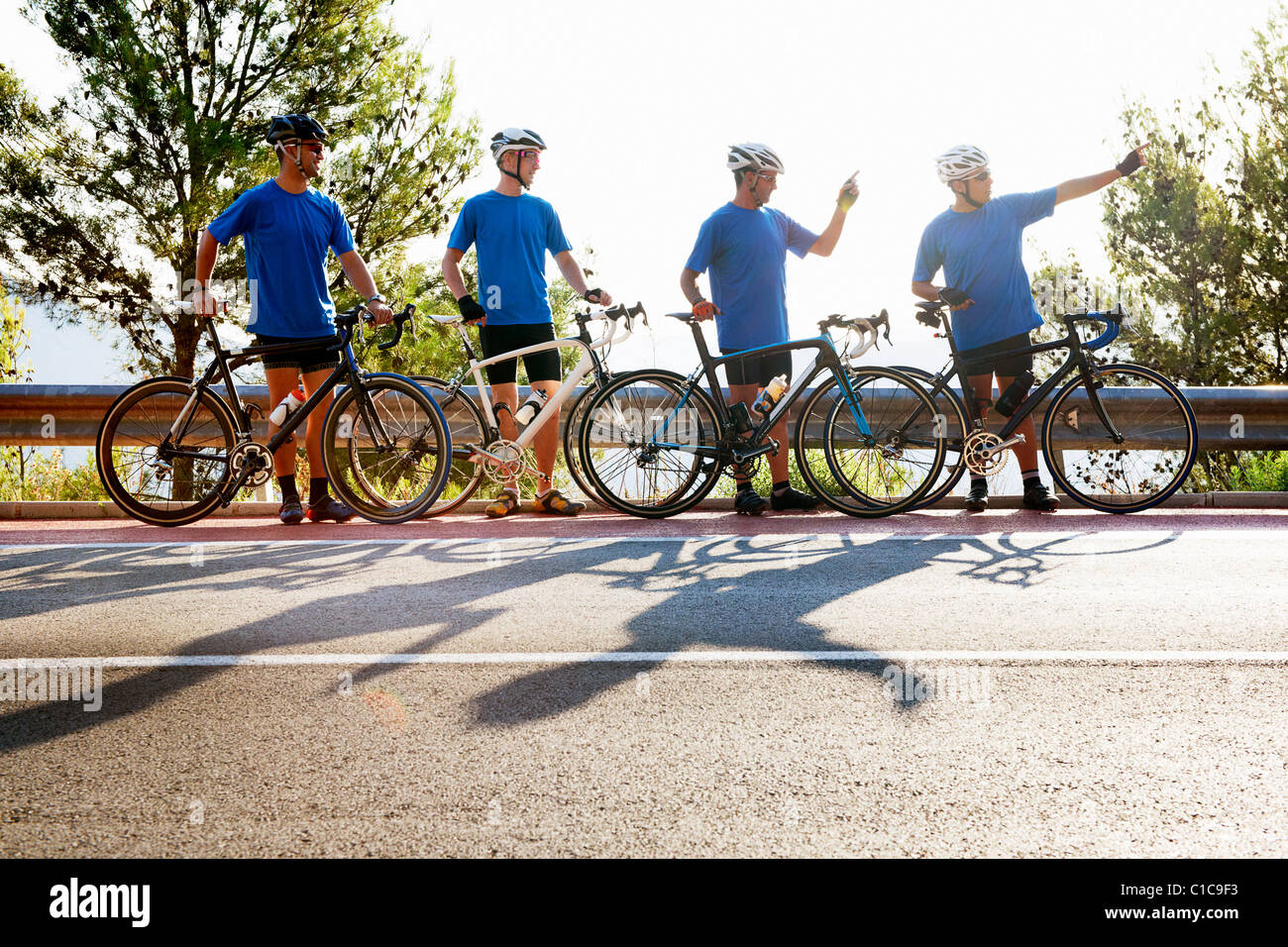Corsa del ciclo Foto Stock