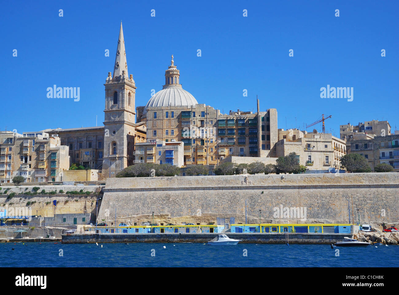 San Paolo Anglicani e la Nostra Signora del Monte Carmelo - Valletta Foto Stock