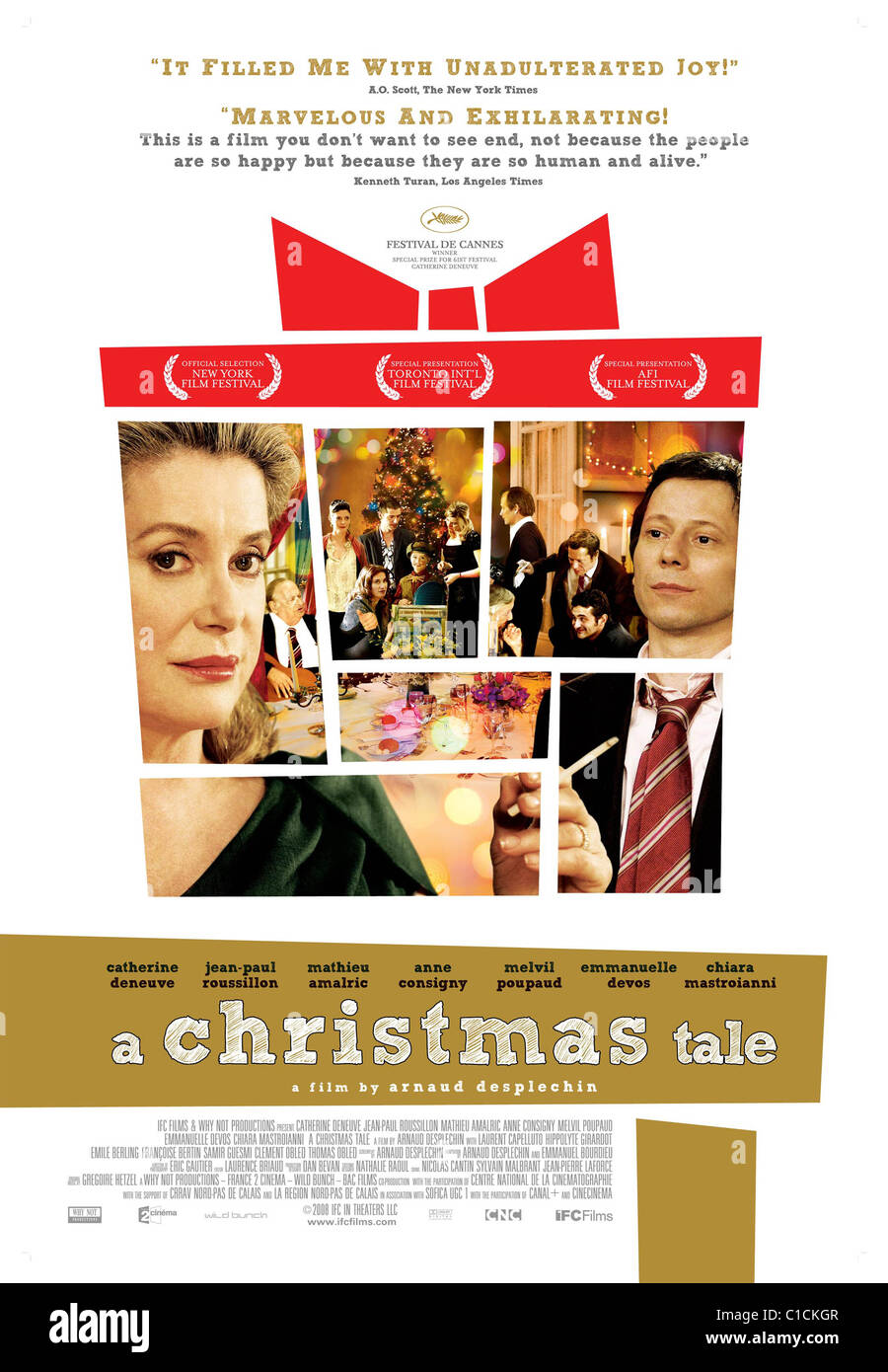 UN CONTE DE NOEL (2008) un racconto di Natale (ALT) ANNE CONSIGNY, Hippolyte Girardot Arnaud Desplechin (DIR) Foto Stock