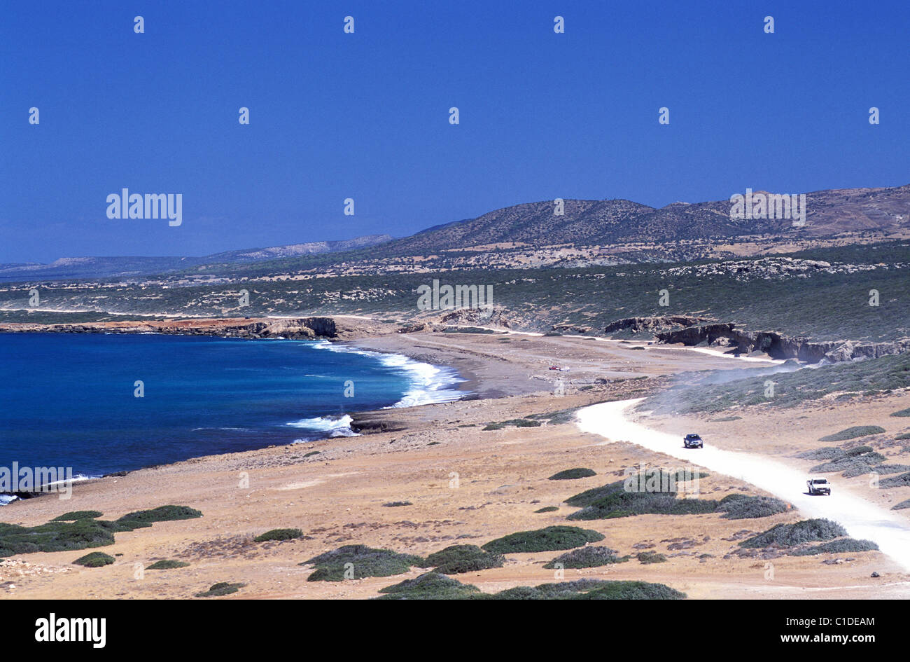Cipro, la penisola di Akamas, Lara Bay beach Foto Stock