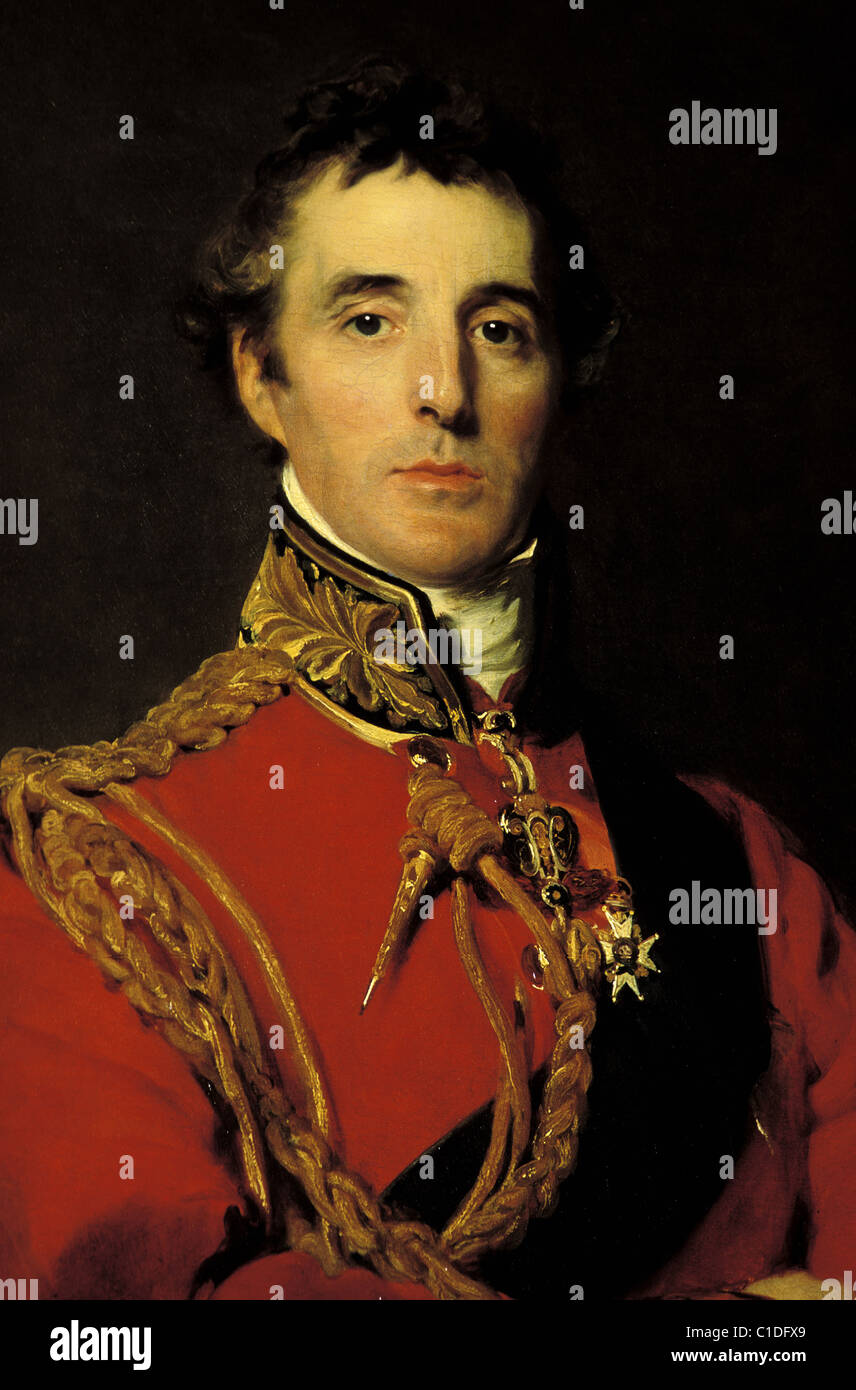 Regno Unito, Londra, Wellington museum di Apsley House, ritratto di Wellington Foto Stock