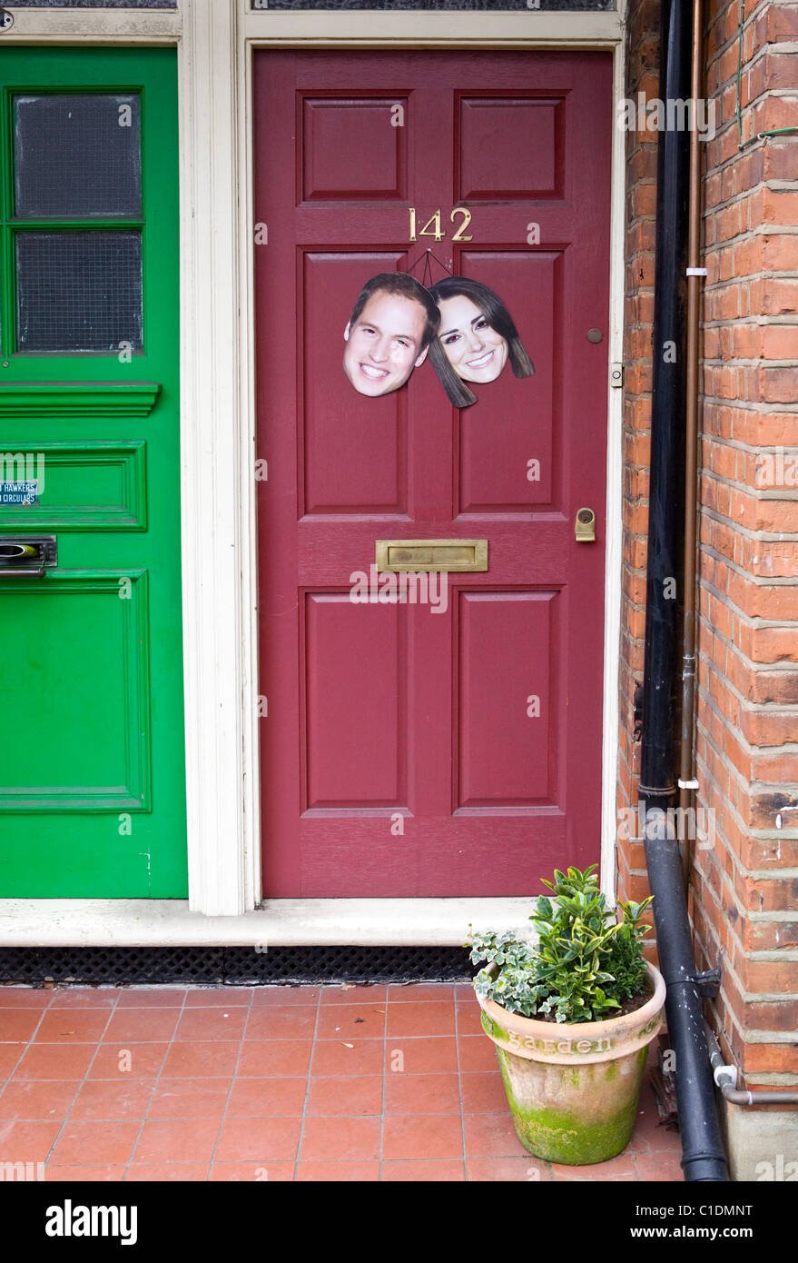 Royal Wedding Street Party Foto Stock