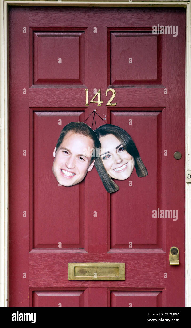 Royal Wedding Street Party Foto Stock