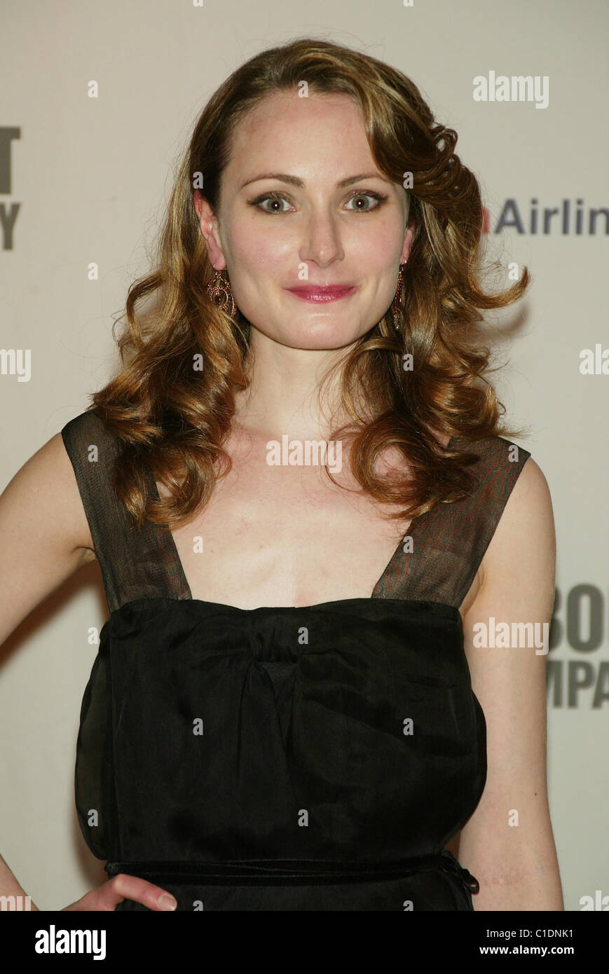 Anna Madeley apertura notturna dopo essere partito per la Broadway giocare "il filantropo' presso la American Airlines Theatre- Party Foto Stock