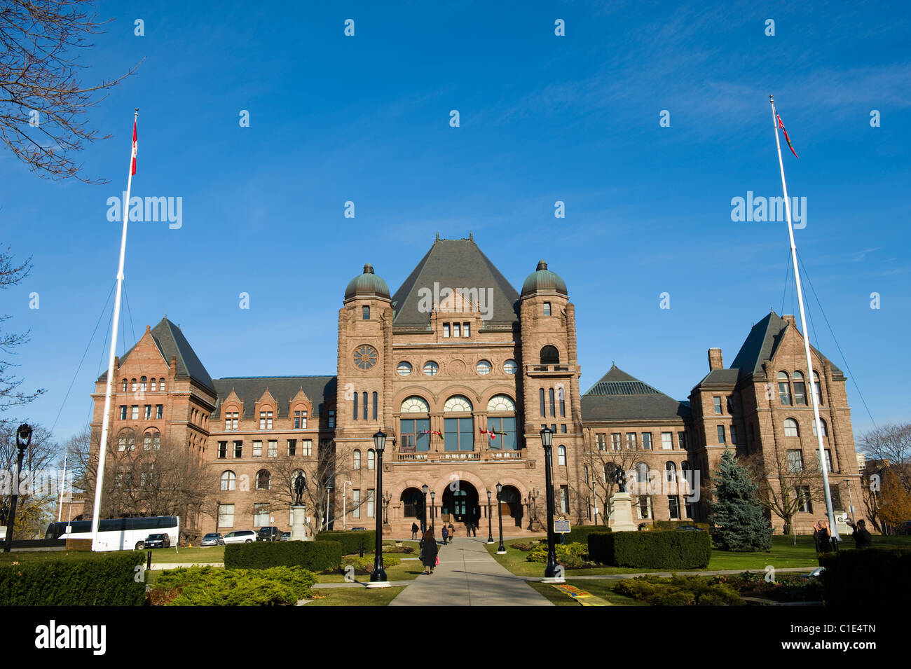 Il palazzo del Parlamento a Toronto in Canada Foto Stock