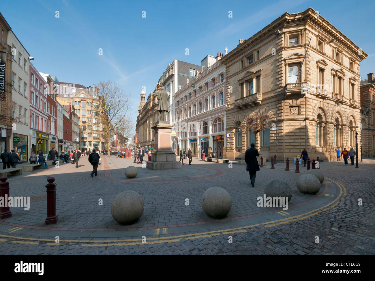 St Ann's Square Manchester Inghilterra England Foto Stock