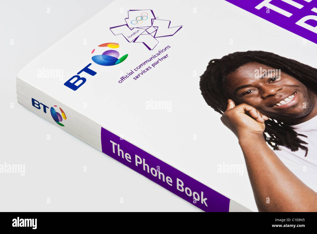 BT di rubrica telefonica. Foto Stock