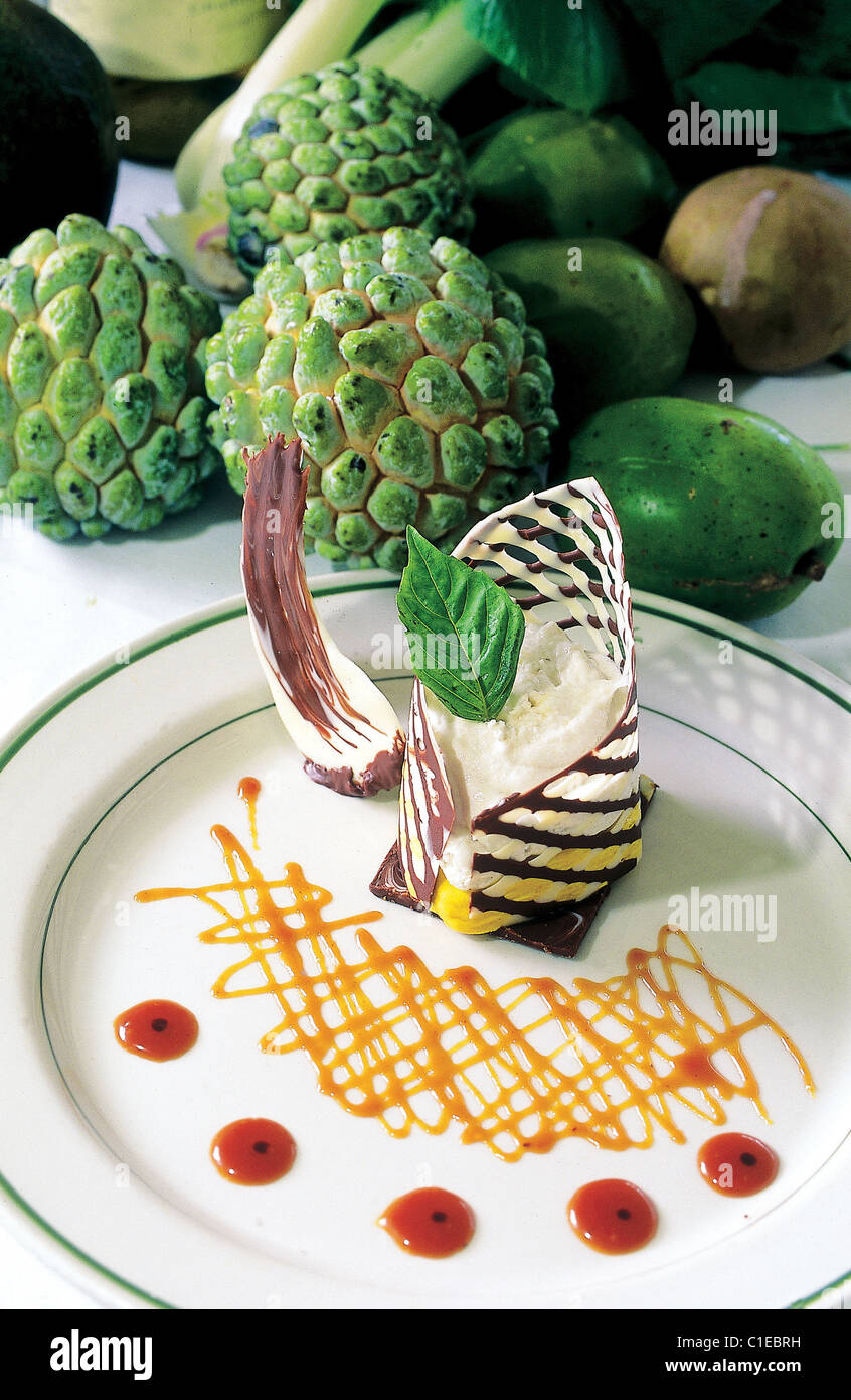 Giamaica, parrocchia di Saint-James, Montego Bay, gastronomia locale, dessert Foto Stock