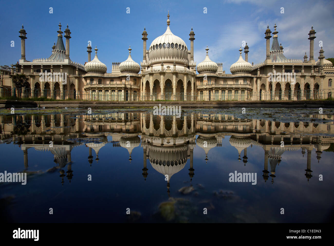 Il Royal Pavilion, Brighton East Sussex, England, Regno Unito Foto Stock