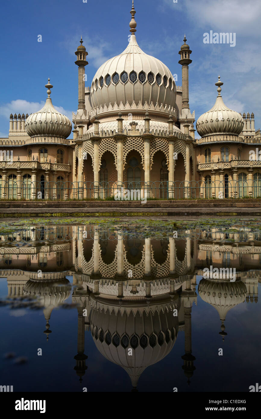 Il Royal Pavilion, Brighton East Sussex, England, Regno Unito Foto Stock