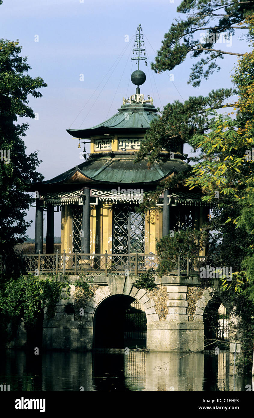 Francia, Val d'Oise, cinese Casa di L'Isle Adam Foto Stock