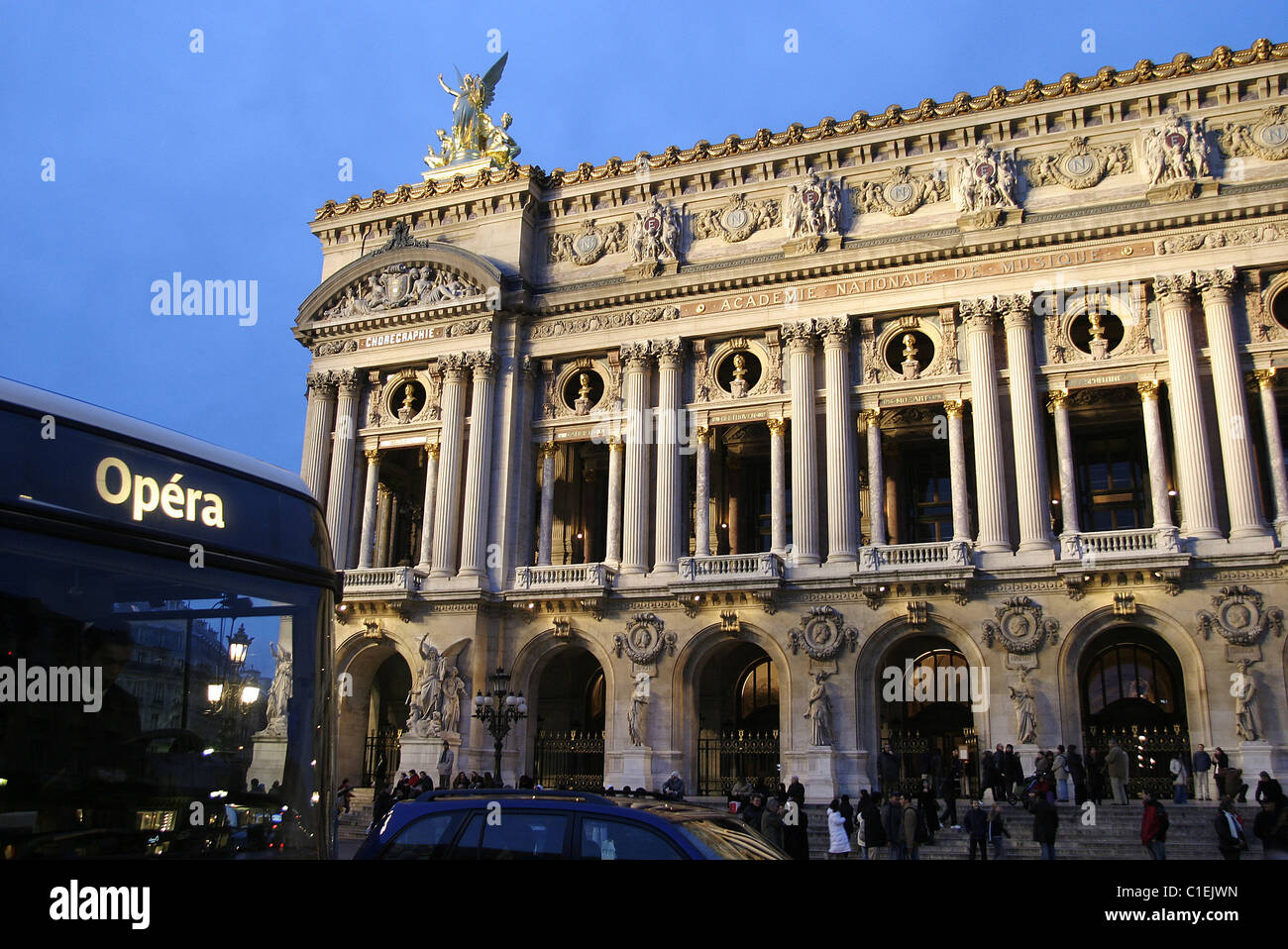 Francia, Parigi, Garnier theatre (Opera) Foto Stock
