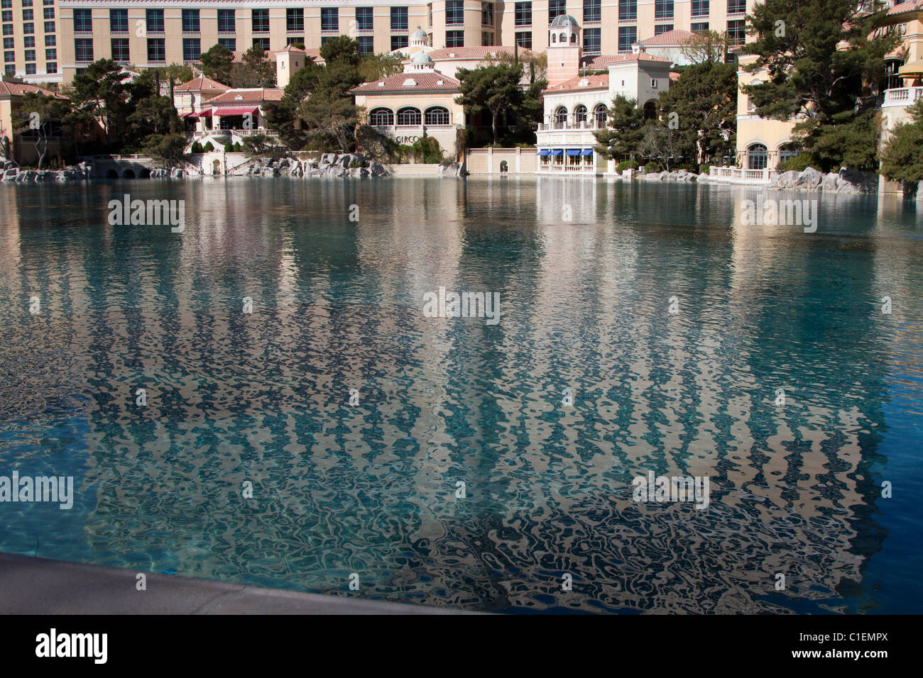 Bellagio Fountain acqua di las vegas Foto Stock