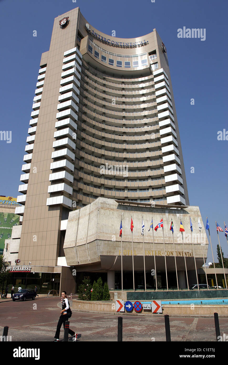 La Romania, Bucarest Intercontinental Hotel Foto Stock