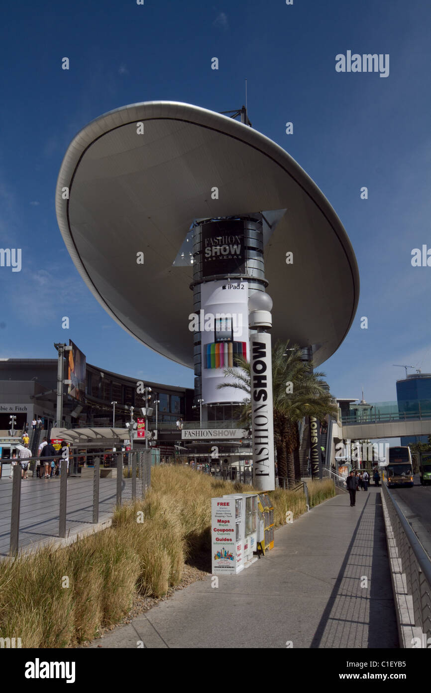 'Fashion Show Mall' 'las vegas" al di fuori di Sunny Foto Stock