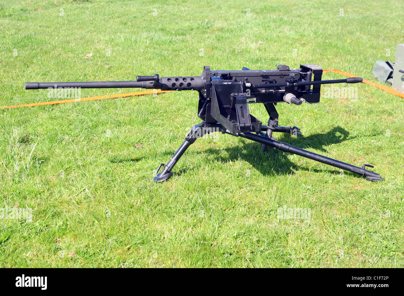 La M2 Mitragliatrice, Browning 0,50 Caliber Machine Gun, o 'Mun Deuce' è una macchina pesante pistola progettato verso la fine della Seconda Guerra Mondiale Foto Stock